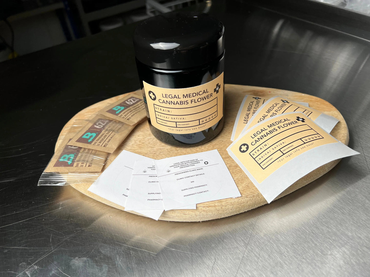 Infinity CBD UV Storage Jar With Humidity Packs at The CBD Hut