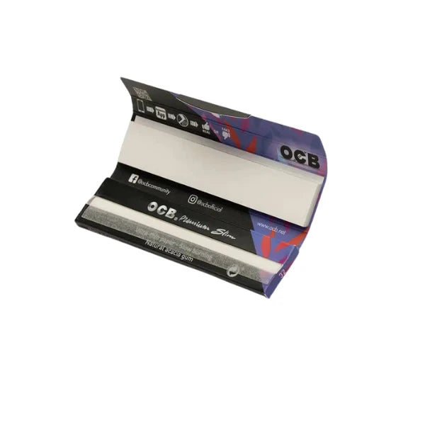 OCB King Size Slim Premium Papers + Tips | The CBD Hut