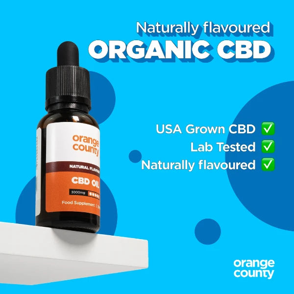 Orange County 3000mg CBD Oil - features | The CBD Hut