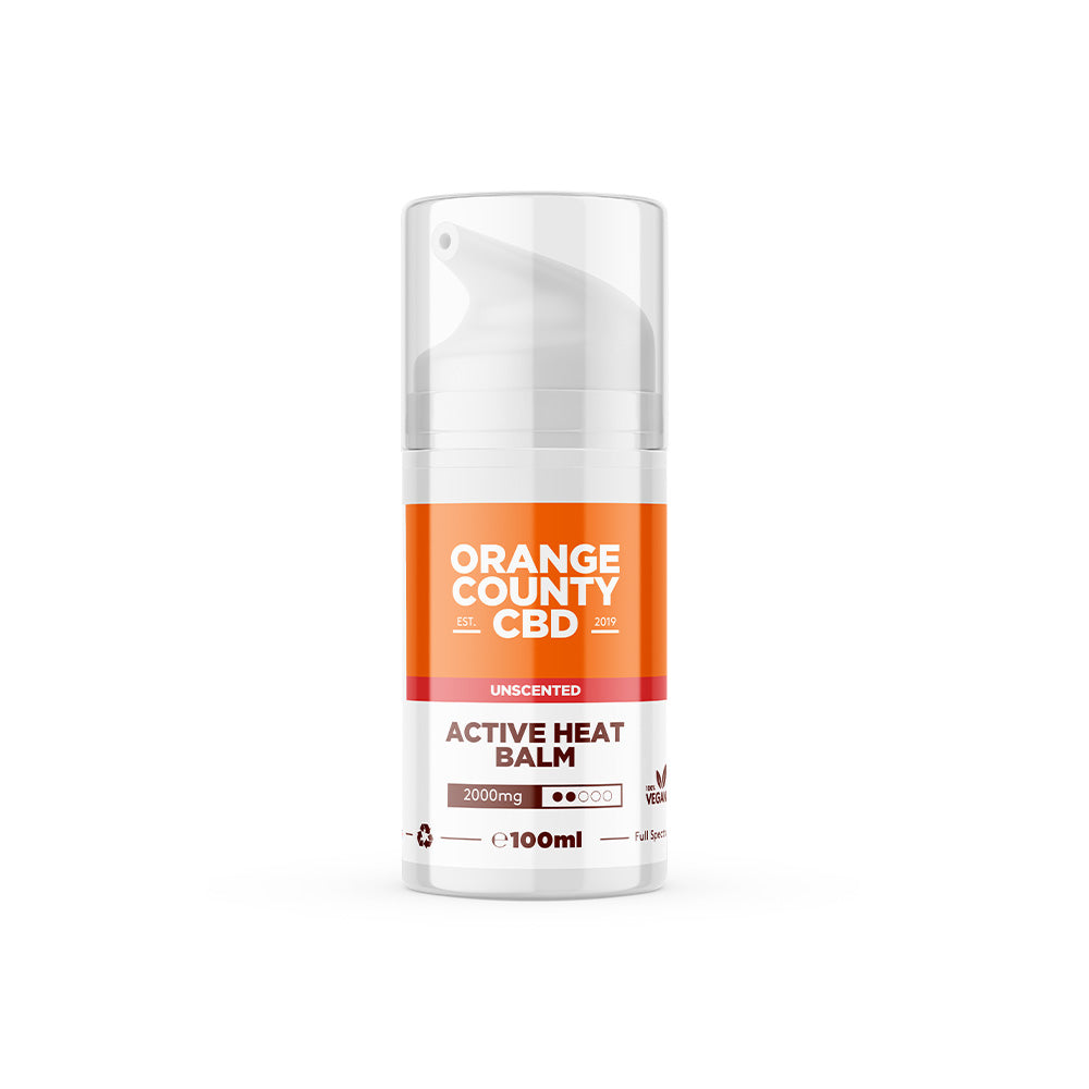 Orange County CBD Active Heat Balm 100ml 2000mg