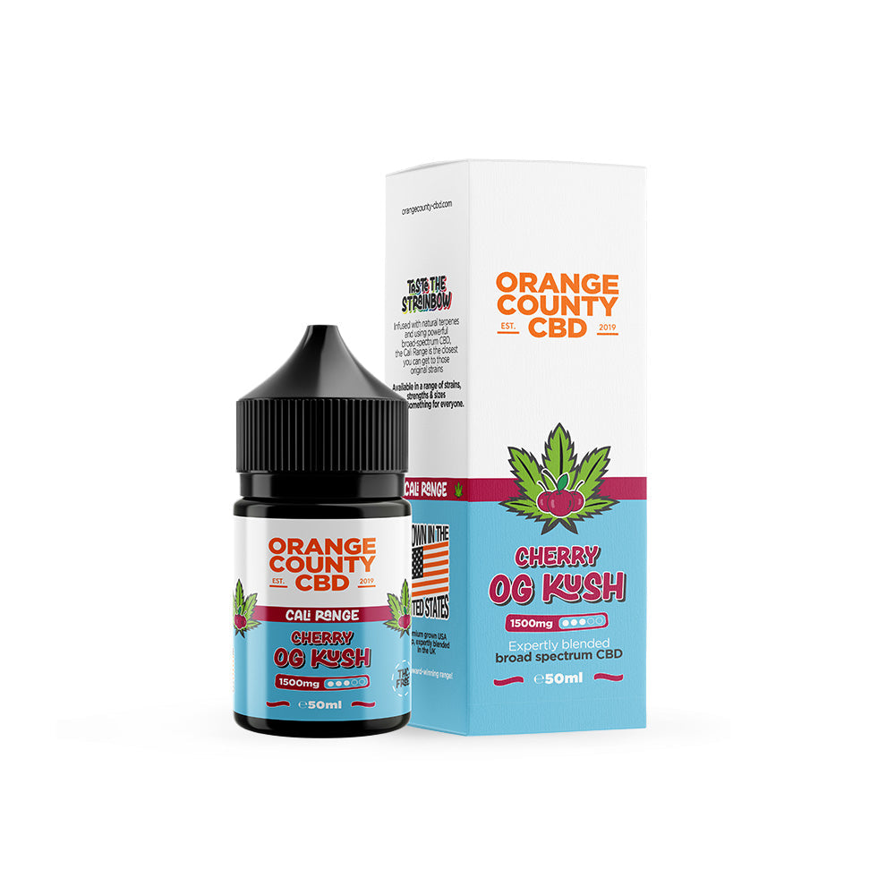 Orange County CBD Cherry OG Kush Vape Juice 50ml