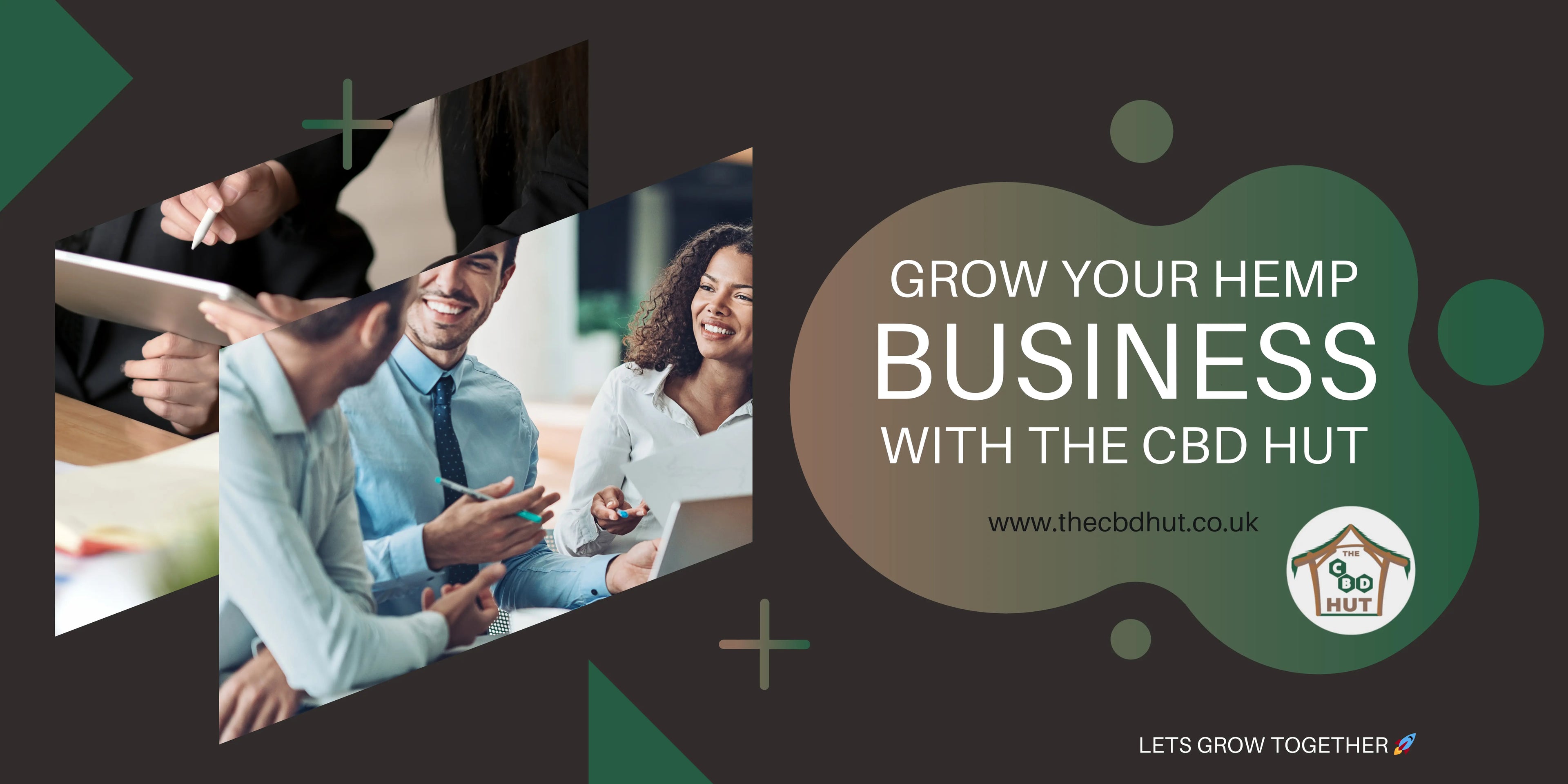 Grow your hemp business with The CBD Hut - Lets grow together!