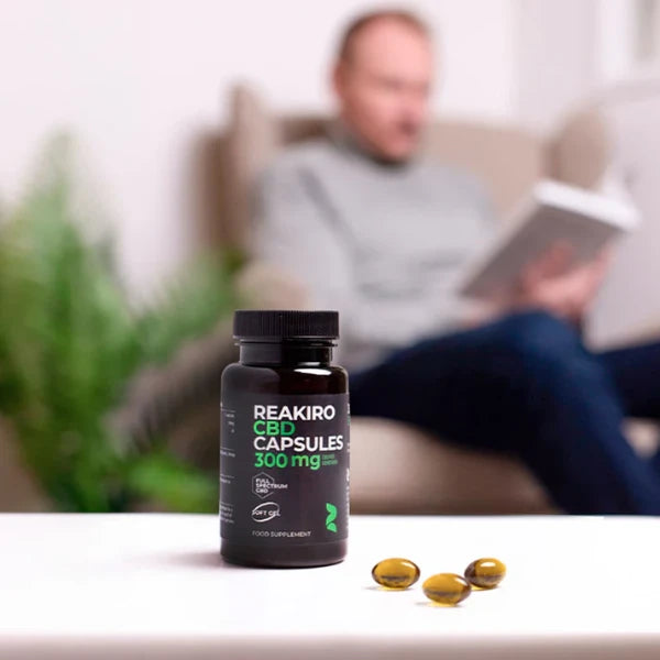 Reakiro 300mg CBD Soft Gel Capsules | The CBD Hut