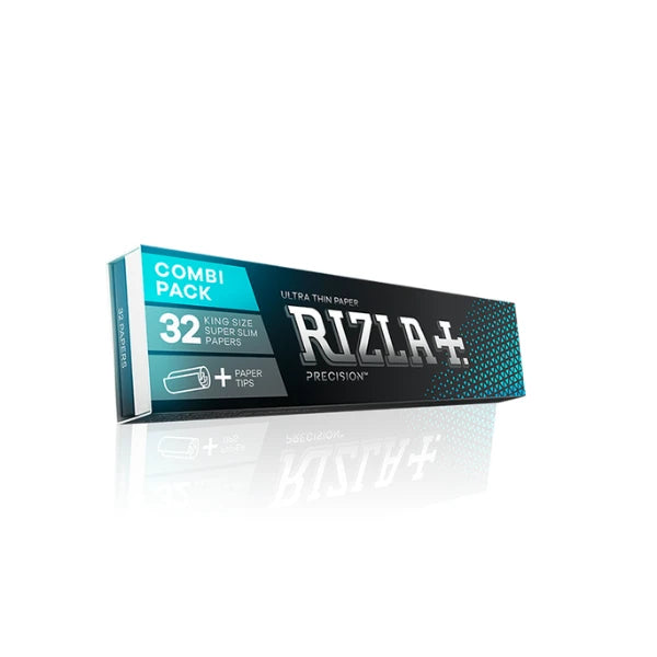 Rizla Precision Ultra Thin King Size Slim Papers + Tips | The CBD Hut