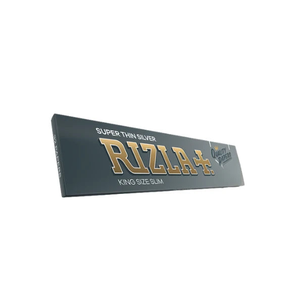 Rizla Silver Slim King Size Rolling Papers | The CBD Hut