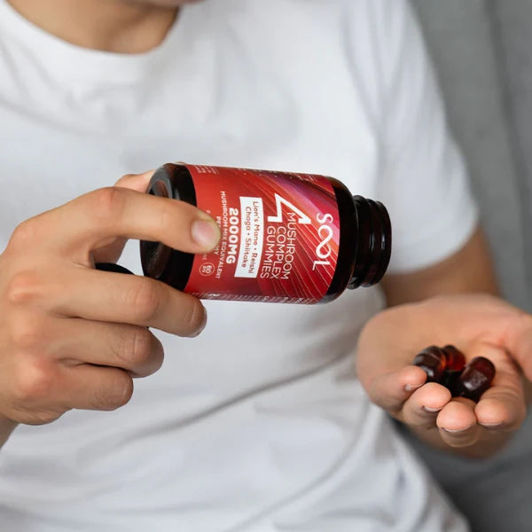 SOOL 2000mg 4 Mushroom Complex Gummies | The CBD Hut