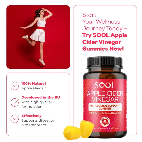 SOOL 500mg Apple Cider Vinegar Gummies | The CBD Hut