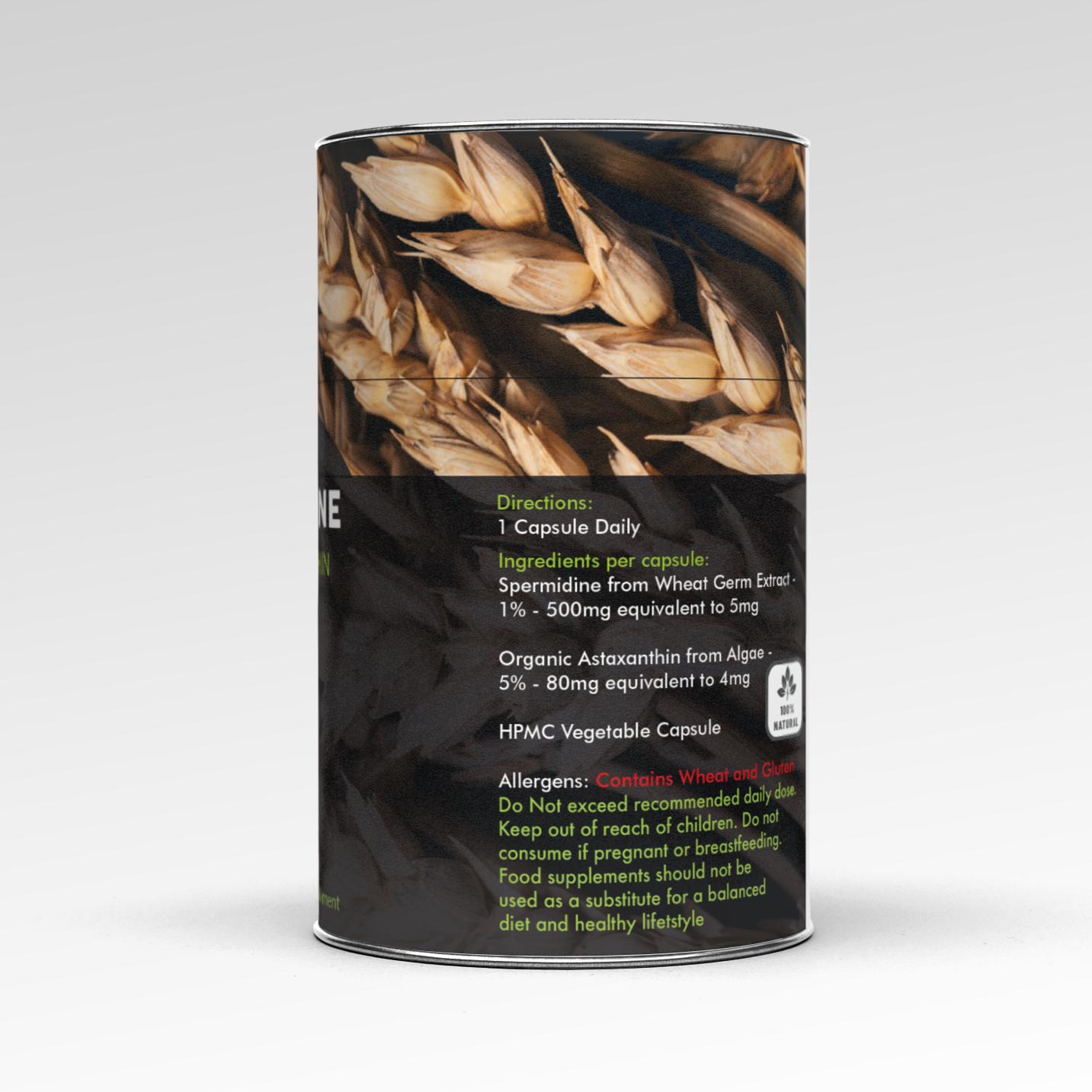 Feel Supreme Spermidine with Astaxanthin Capsules