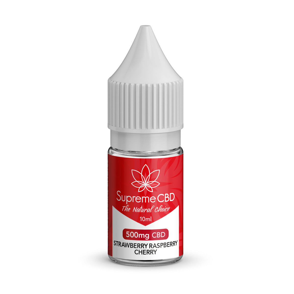 Supreme CBD Strawberry Raspberry Cherry Vape Juice 10ml 500mg