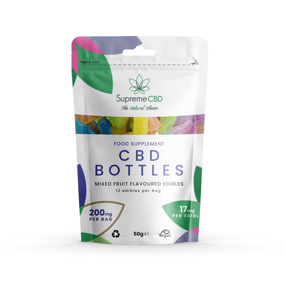 Supreme CBD Gummy Bottles Grab Bag 200mg