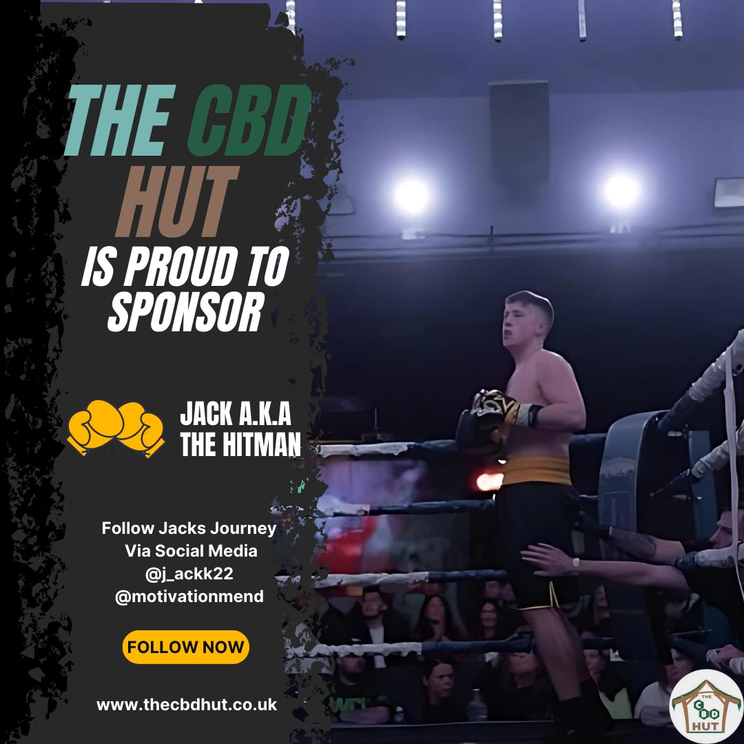 The CBD Hut is proud to sponsor Jack A.K.A 'The Hitman'