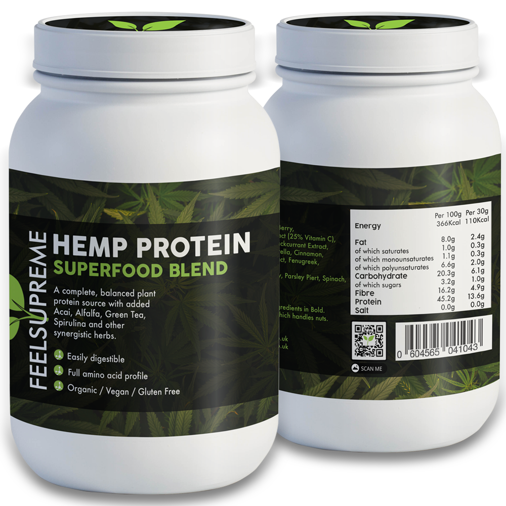 Feel Supreme Hemp Protein Powder 500g
