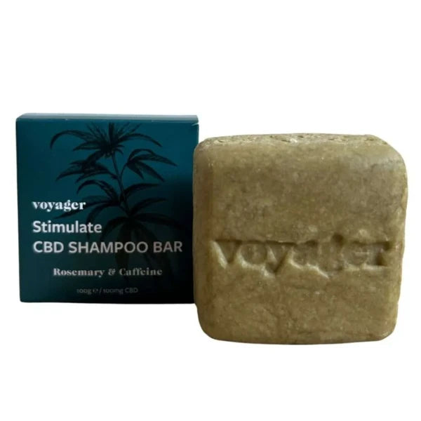 Voyager 100mg CBD Stimulate Shampoo Bar | The CBD Hut