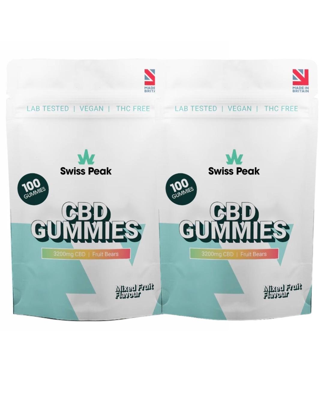 Swiss Peak Balance Boost CBD Gummies Bundle 6400mg