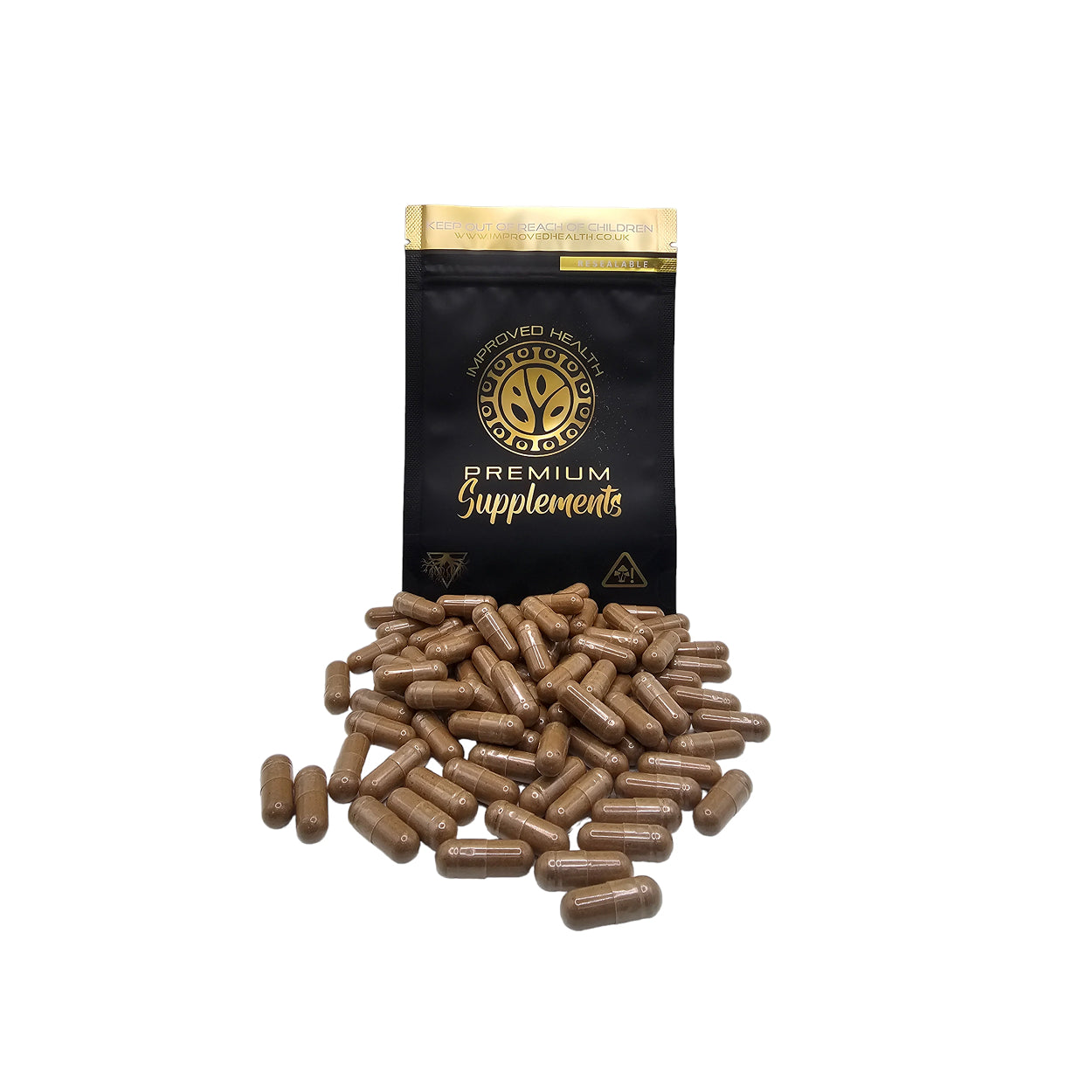 Improved Health Lion’s Mane Mushroom Capsules