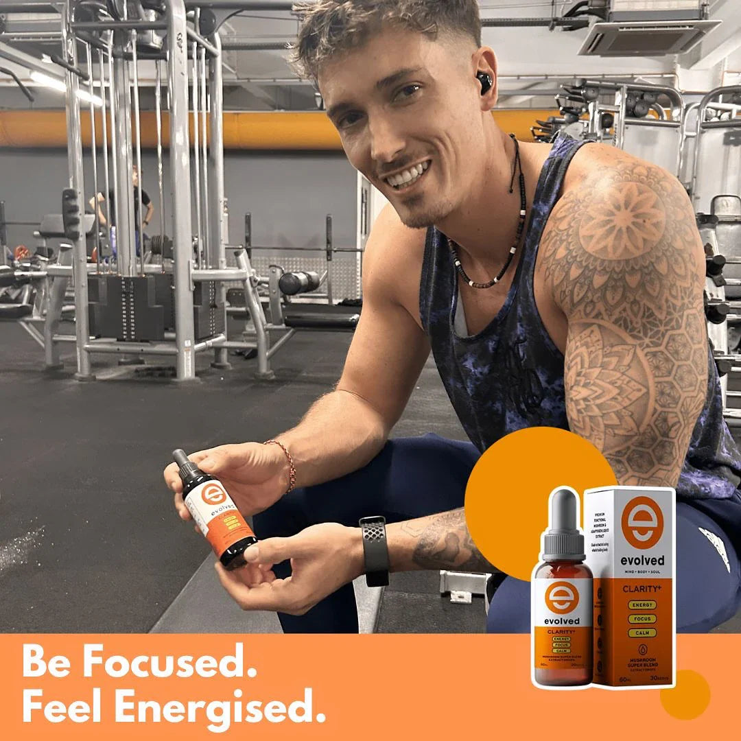 Evolved Clarity+ Mushroom Extract Drops - 60ml
