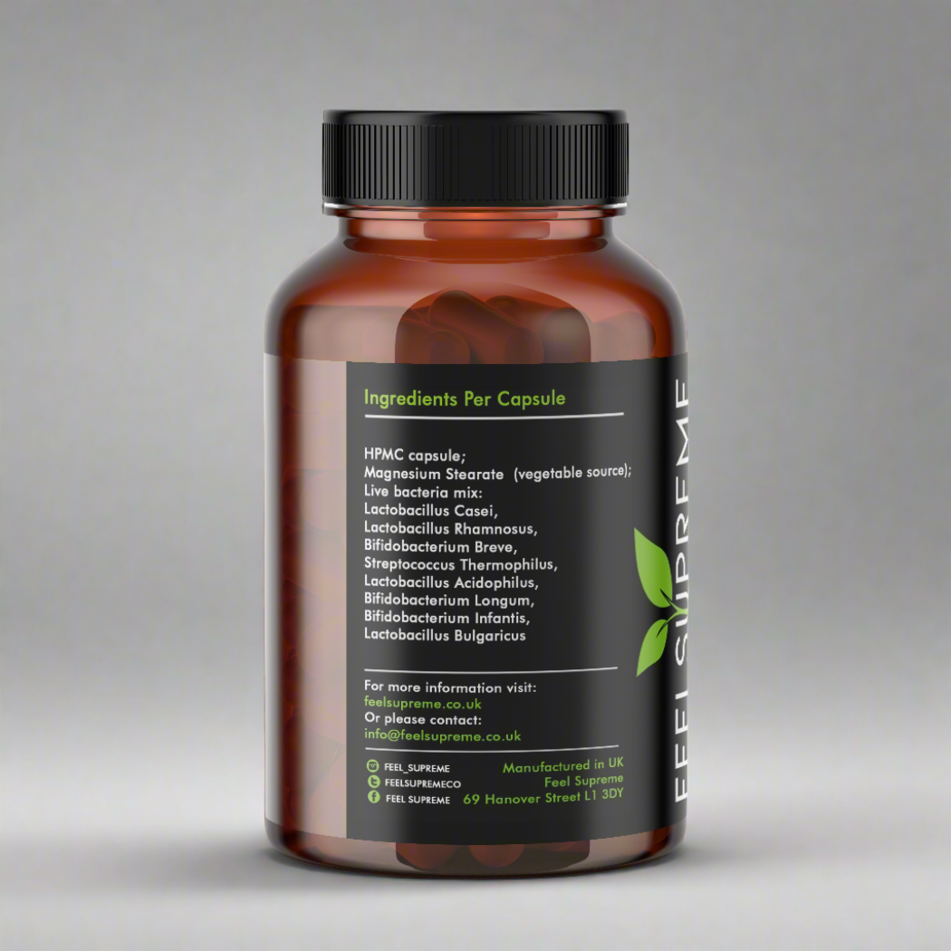 Feel Supreme Live Culture Probiotics 4 Billion