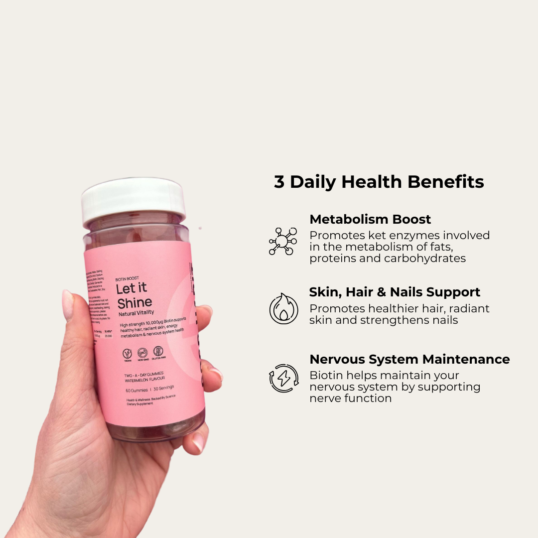Evolved 'Let It Shine' Vitality Gummies - 60 Pieces