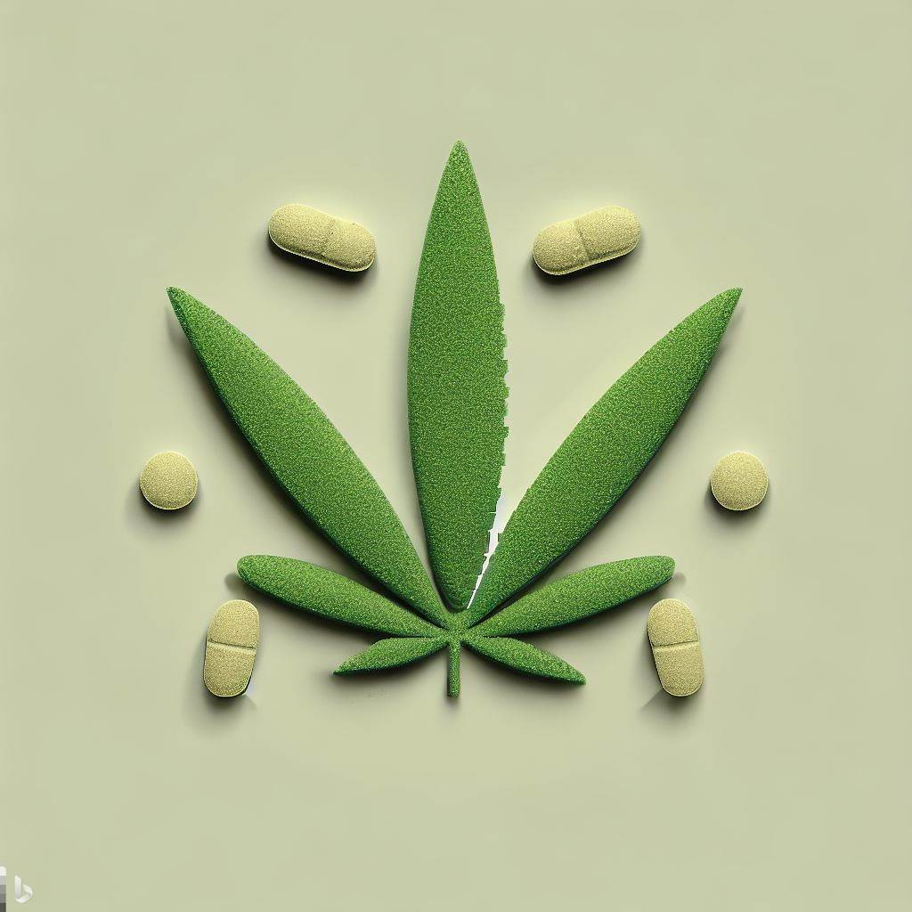 Marijuana with capsules