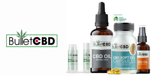 Bullet CBD product range