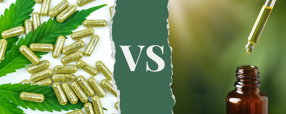 CBD Capsules vs CBD Oils