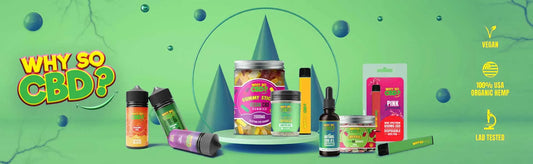 Why So CBD? products & logo