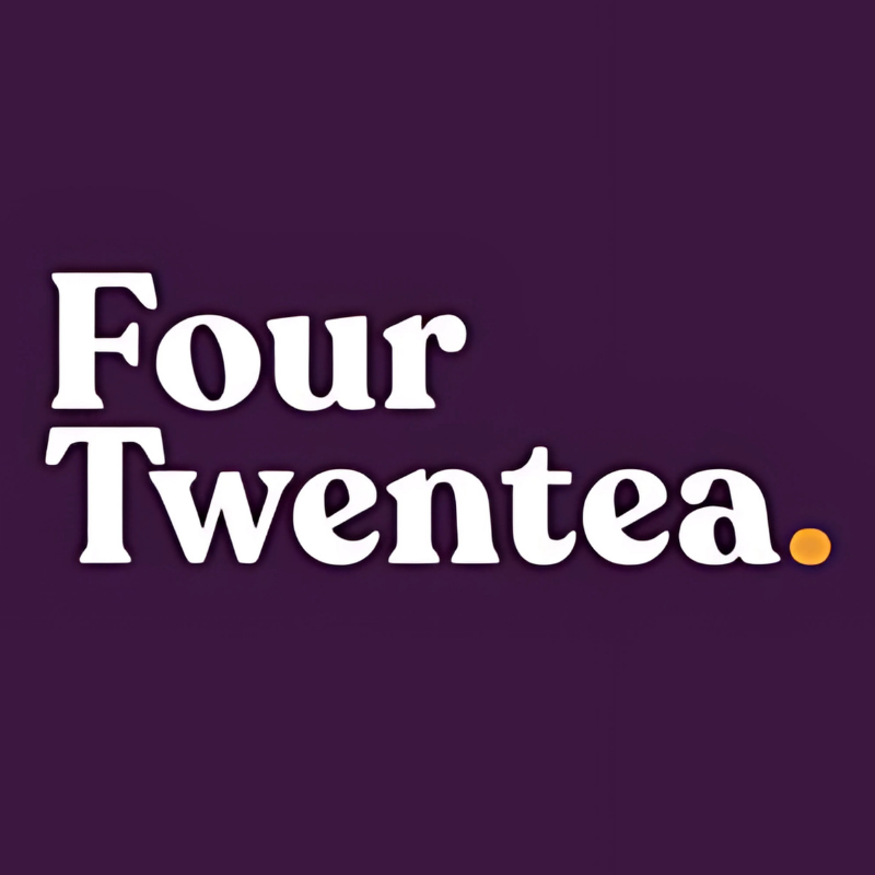 Four Twentea Logo – Artisan CBD-Infused Teas