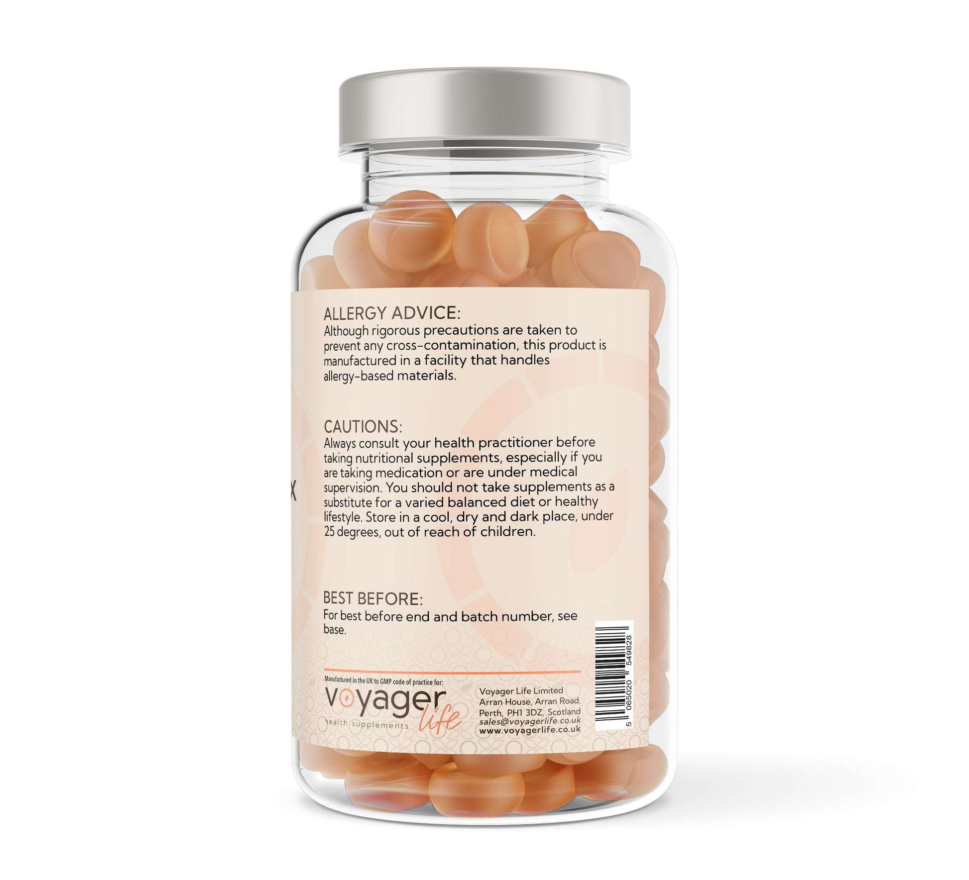 Voyager Collagen Complex - 90 Orange Flavour Gummies
