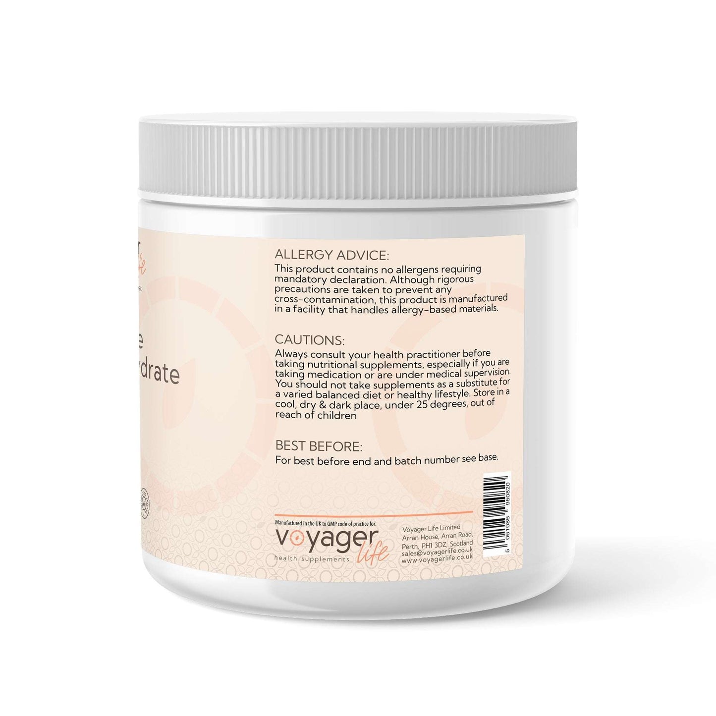 Voyager Creatine Monohydrate Powder 500g