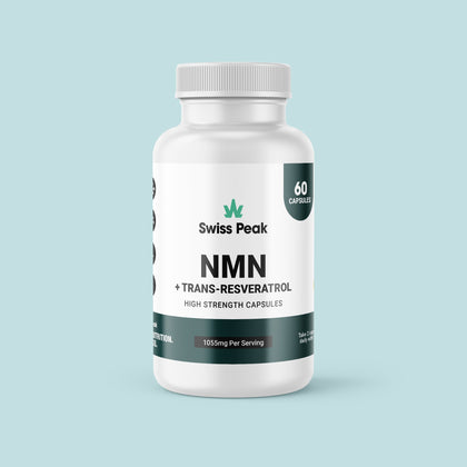 Swiss Peak Nicotinamide + Resveratrol Capsules 60