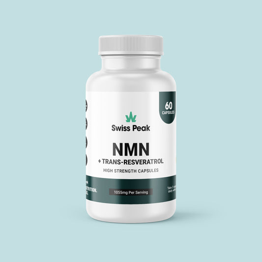 Swiss Peak CBD Nicotinamide + Trans-Resveratrol Capsules 60 Capsules