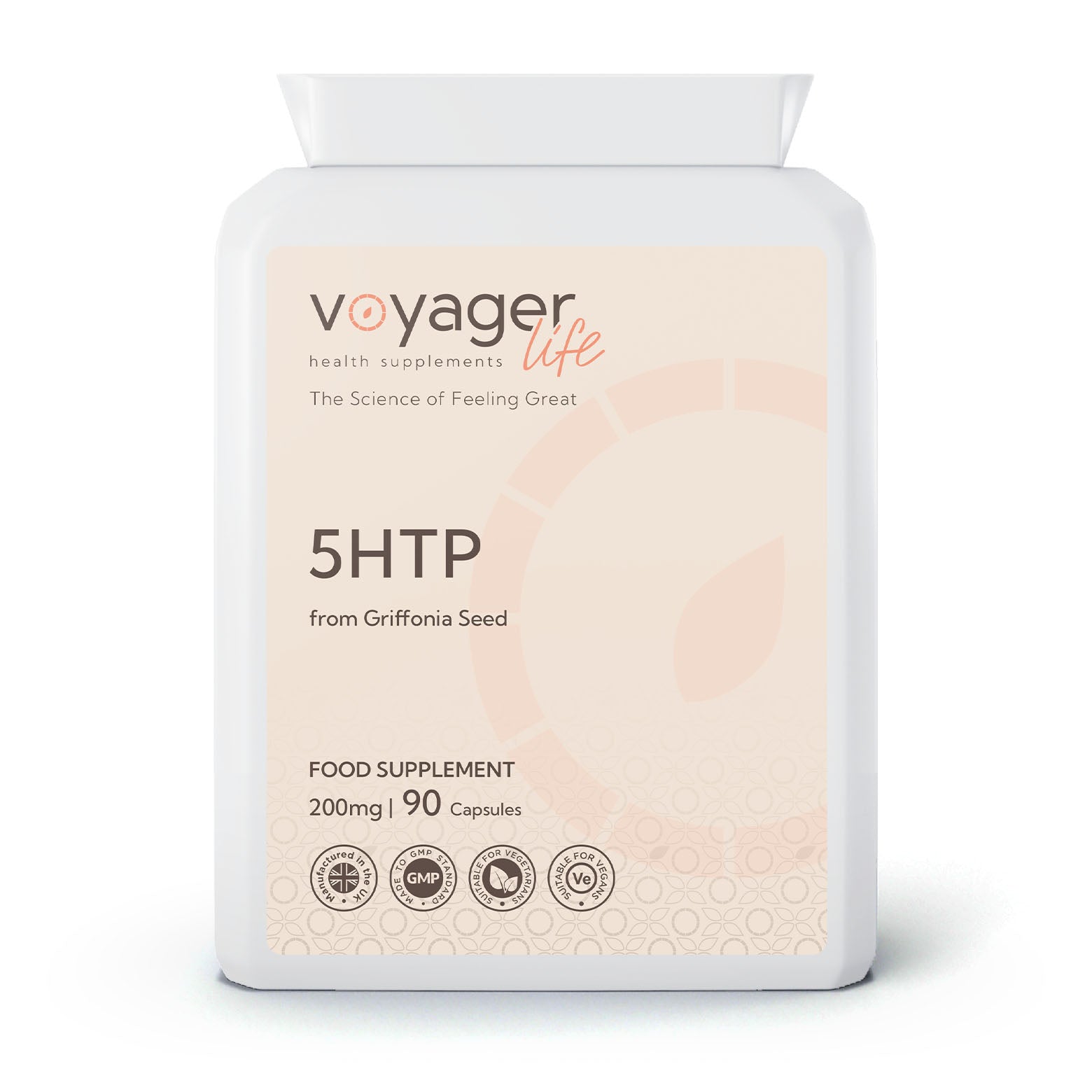 Voyager 5-HTP Griffonia Seed 90 Capsules product image