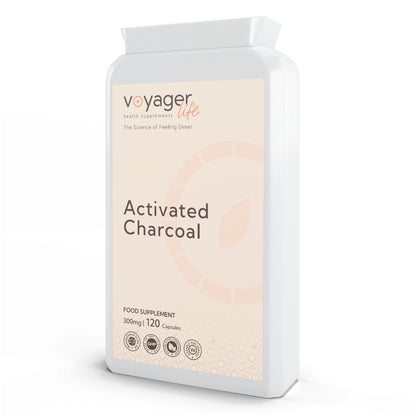Voyager Activated Charcoal 300mg 120 Capsules