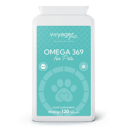 Voyager Omega 3-6-9 for Cats & Dogs - front view