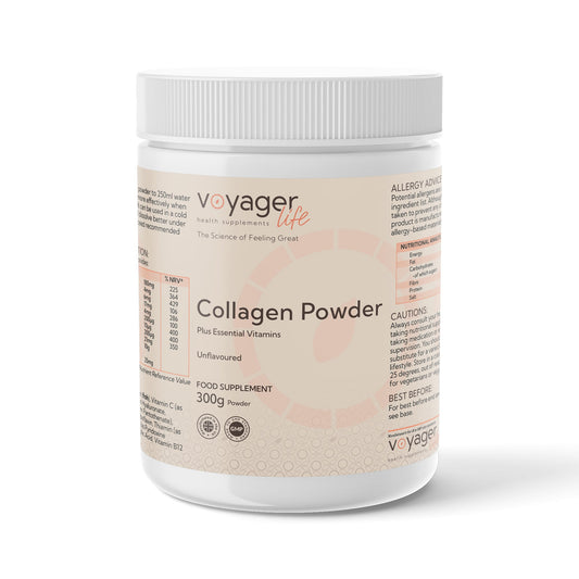 Voyager Collagen (Marine) Powder 300g Plus Essential Vitamins - Unflavoured