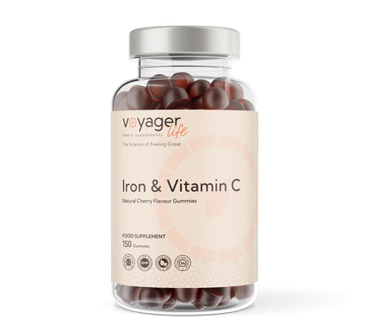 Voyager Iron & Vitamin C Cherry Gummies 150 Pack