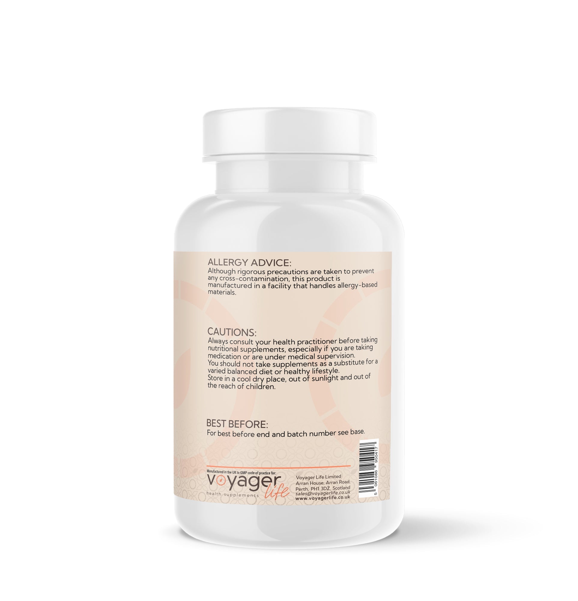 Voyager Urinary Bio-Balance Capsules 30 Pack bottle