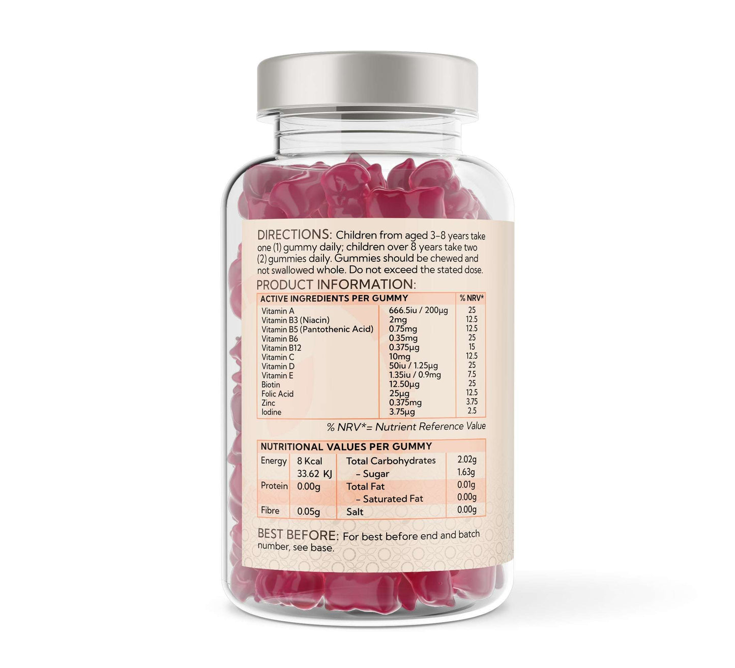 Voyager Children's Multivitamins & Minerals 150 Berry Flavoured Gummies