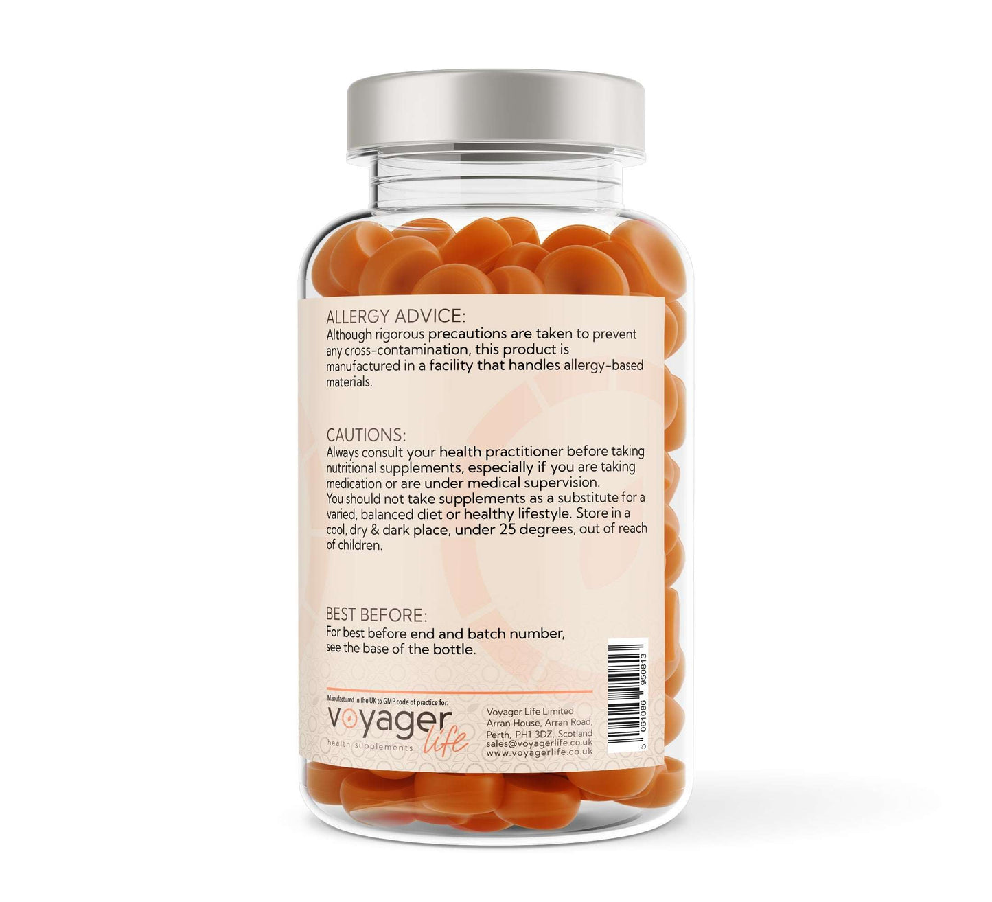 Voyager Vitamin D3 4,000 IU Orange Gummies 60 Pack at The CBD Hut