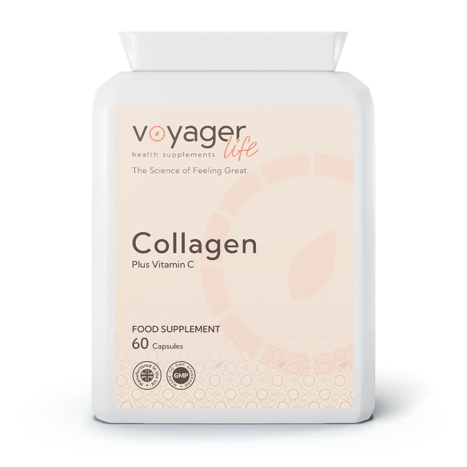 Voyager Marine Collagen Plus Vitamin C 600mg 60 Capsules