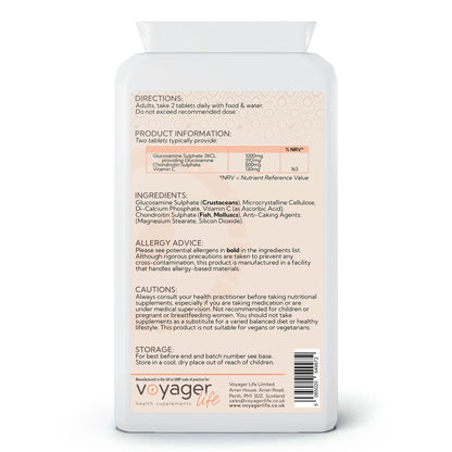 Voyager Glucosamine Chondroitin Complex 180 Tablets - duplicate review - image 2