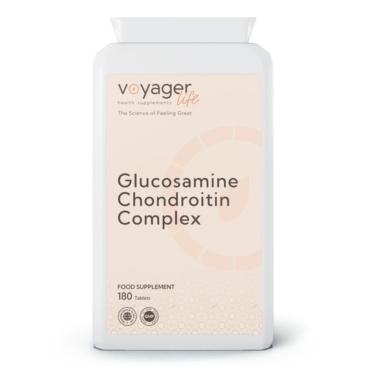 Voyager Glucosamine Chondroitin Complex 180 Tablets - front view