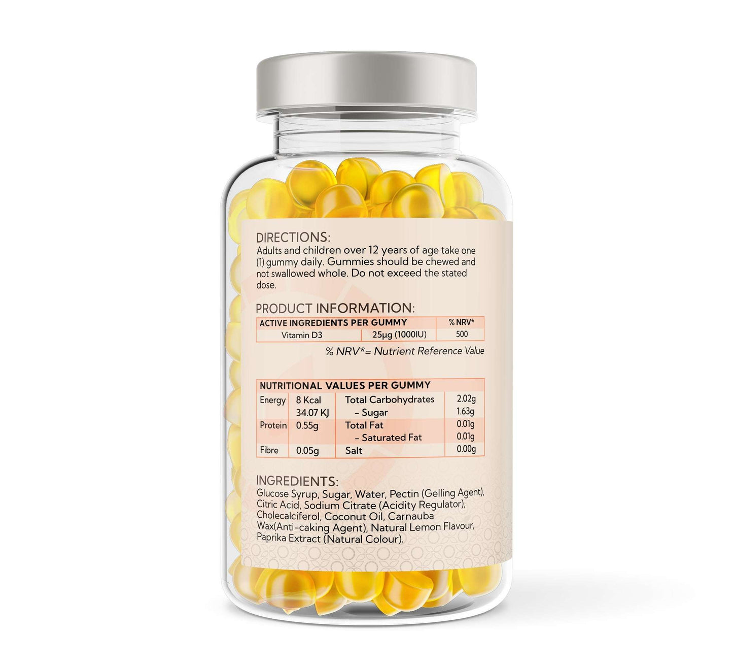 Voyager Vitamin D3 1,000 IU Lemon Gummies 150 Pack at The CBD Hut