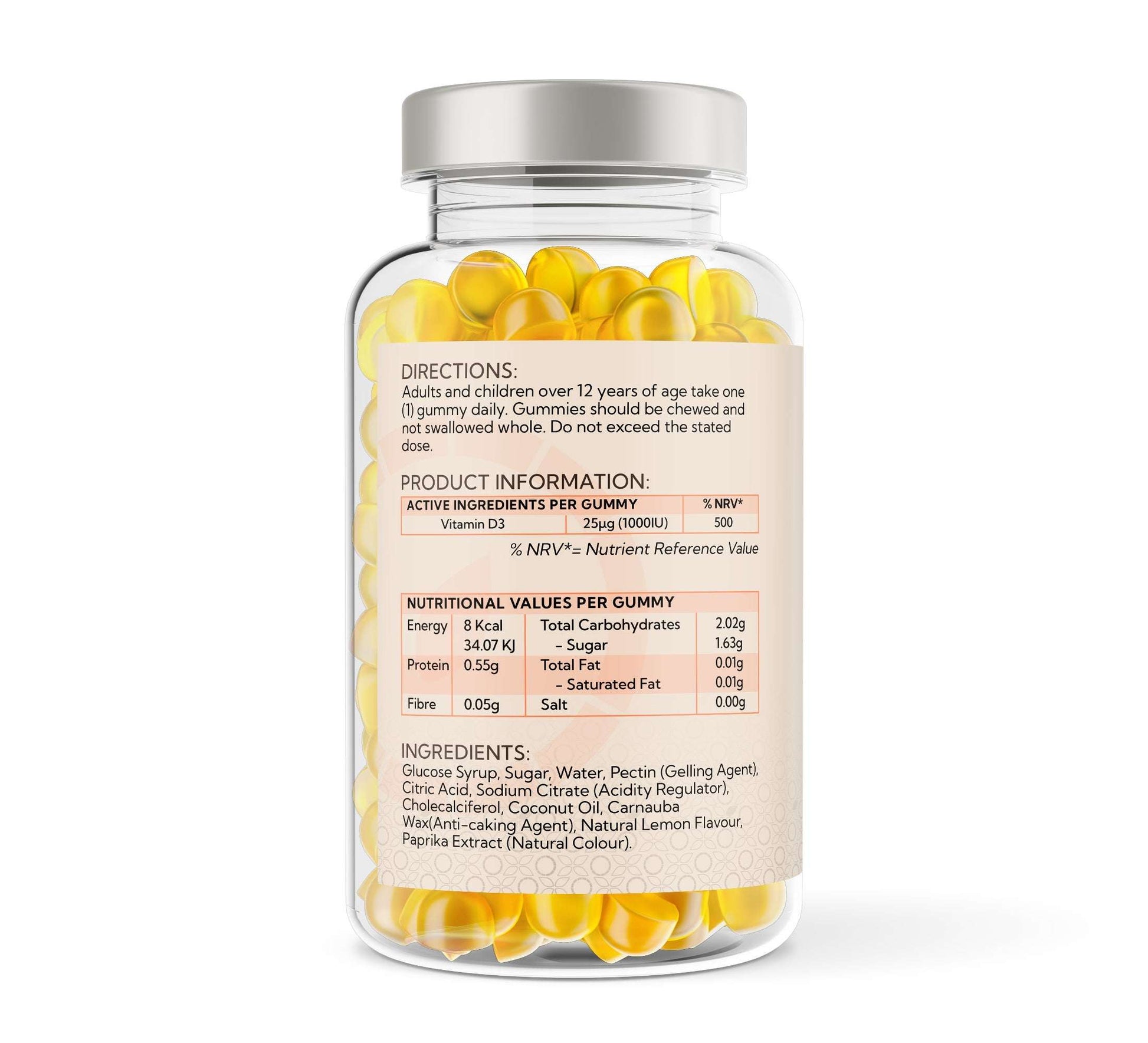 Voyager Vitamin D3 1,000 IU Lemon Gummies 150 Pack at The CBD Hut