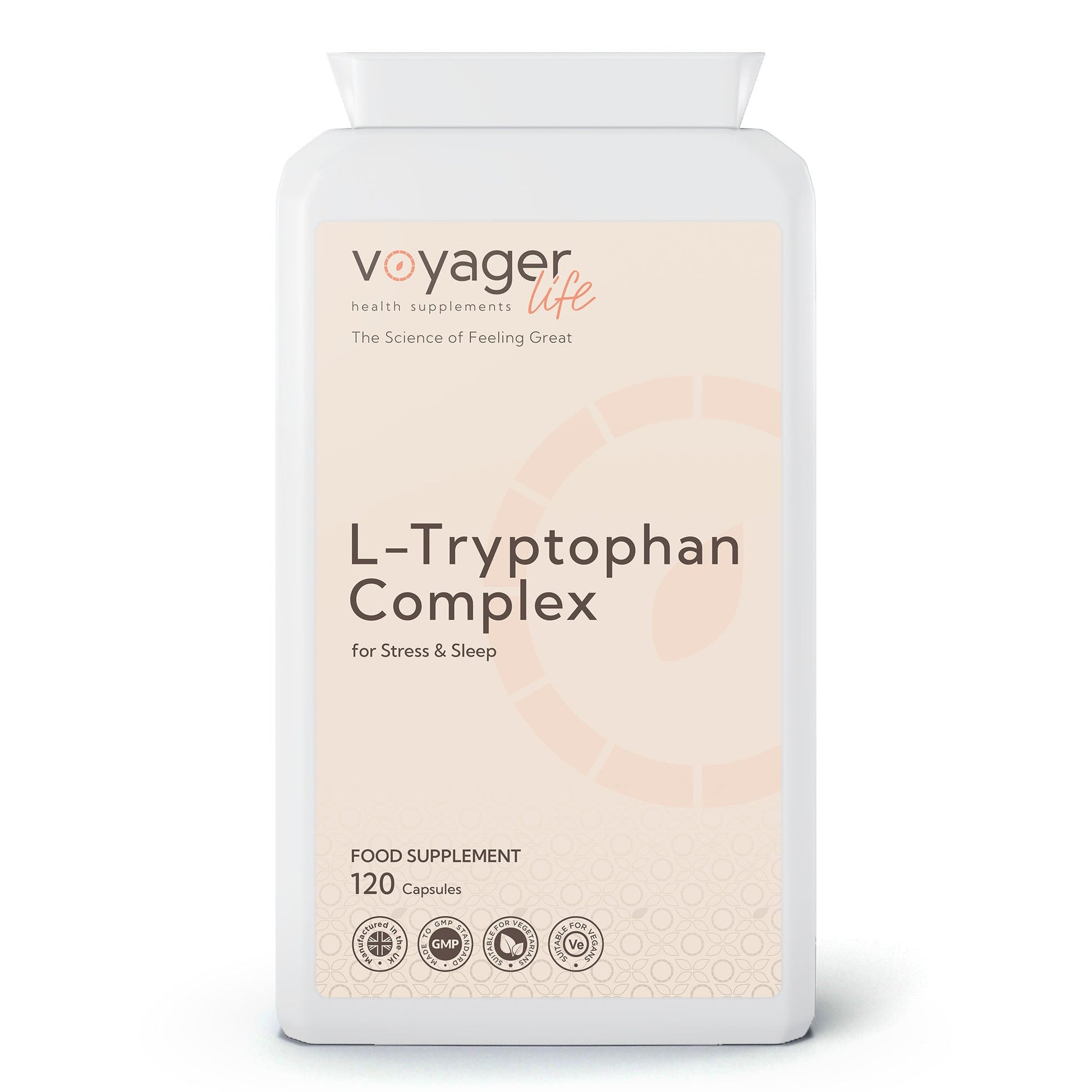 Voyager L-Tryptophan Complex 120 Capsules from Voyager at The CBD Hut