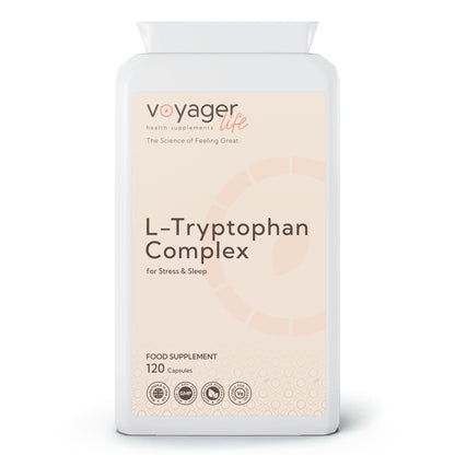 Voyager L-Tryptophan Complex 120 Capsules from Voyager at The CBD Hut