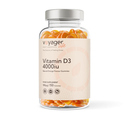 Voyager Vitamin D3 Orange Gummies 150 Pack at The CBD Hut