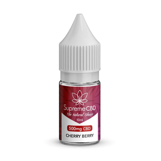 Supreme CBD Cherry Berry Ice Vape Juice 10ml 500mg