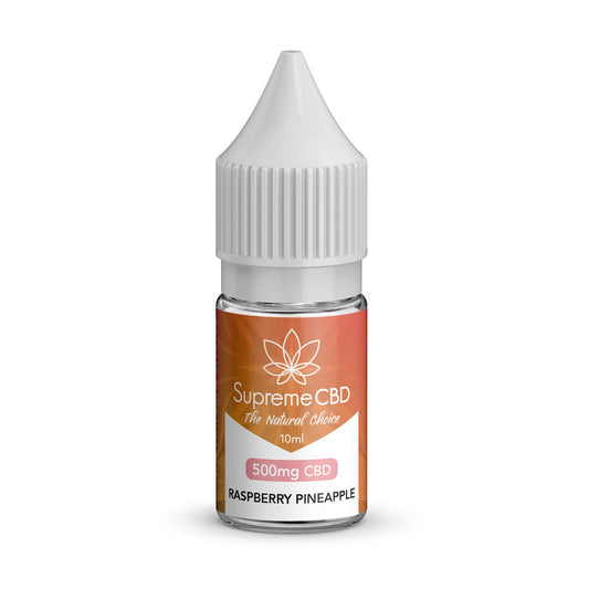 Supreme CBD Raspberry Pineapple Vape Juice 10ml 500mg