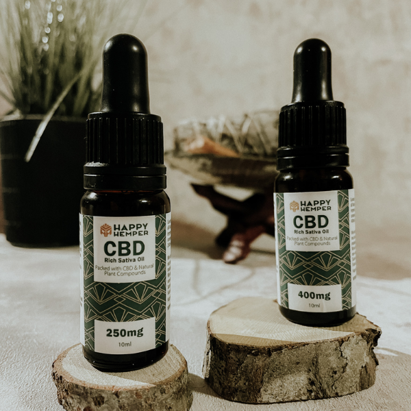 Happy Hemper 250mg Cold Pressed CBD Oil - 10ml | The CBD Hut